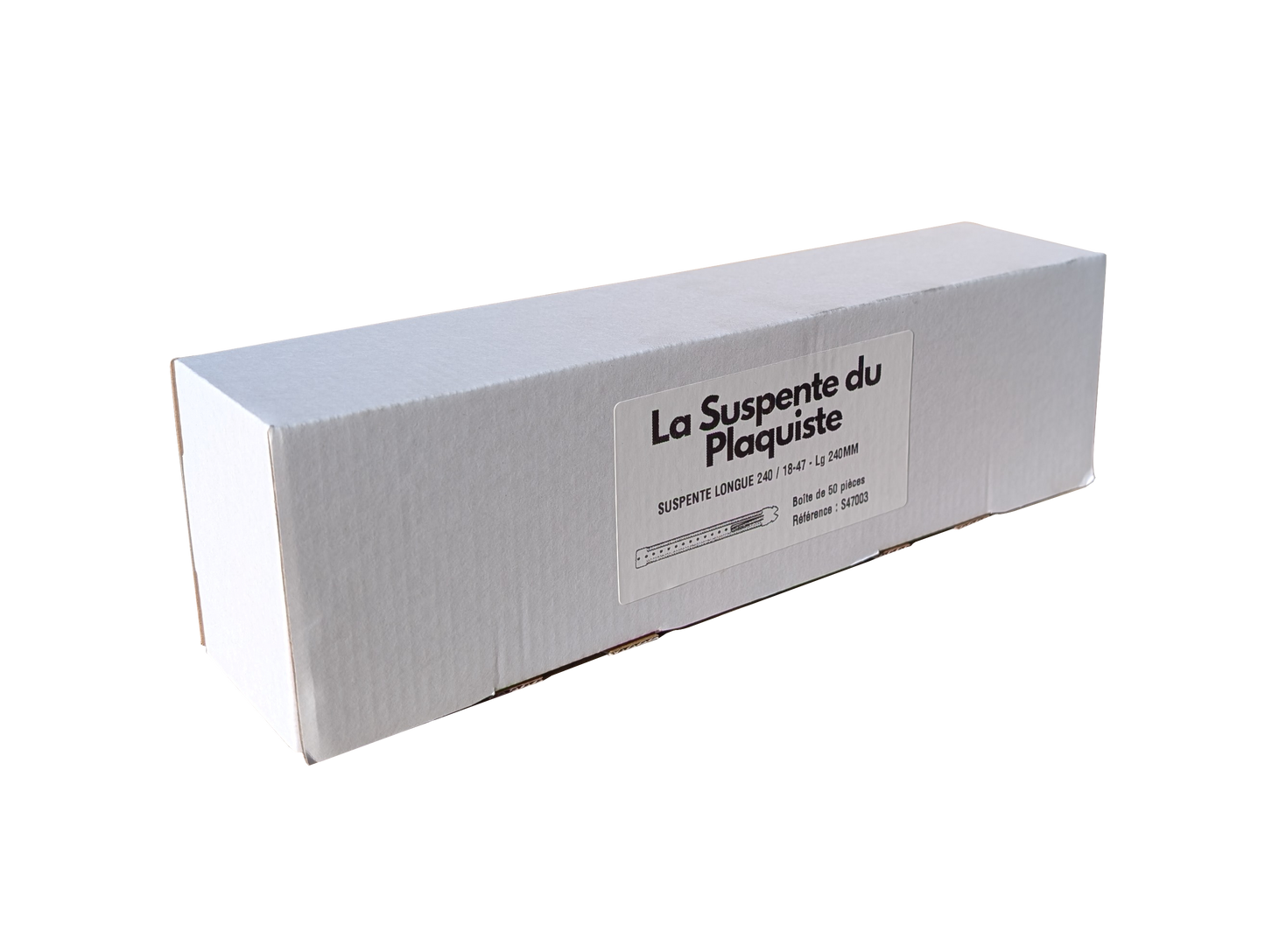 Suspente Longue 18-47 (F47) Lg 240mm - Boite de 50pcs