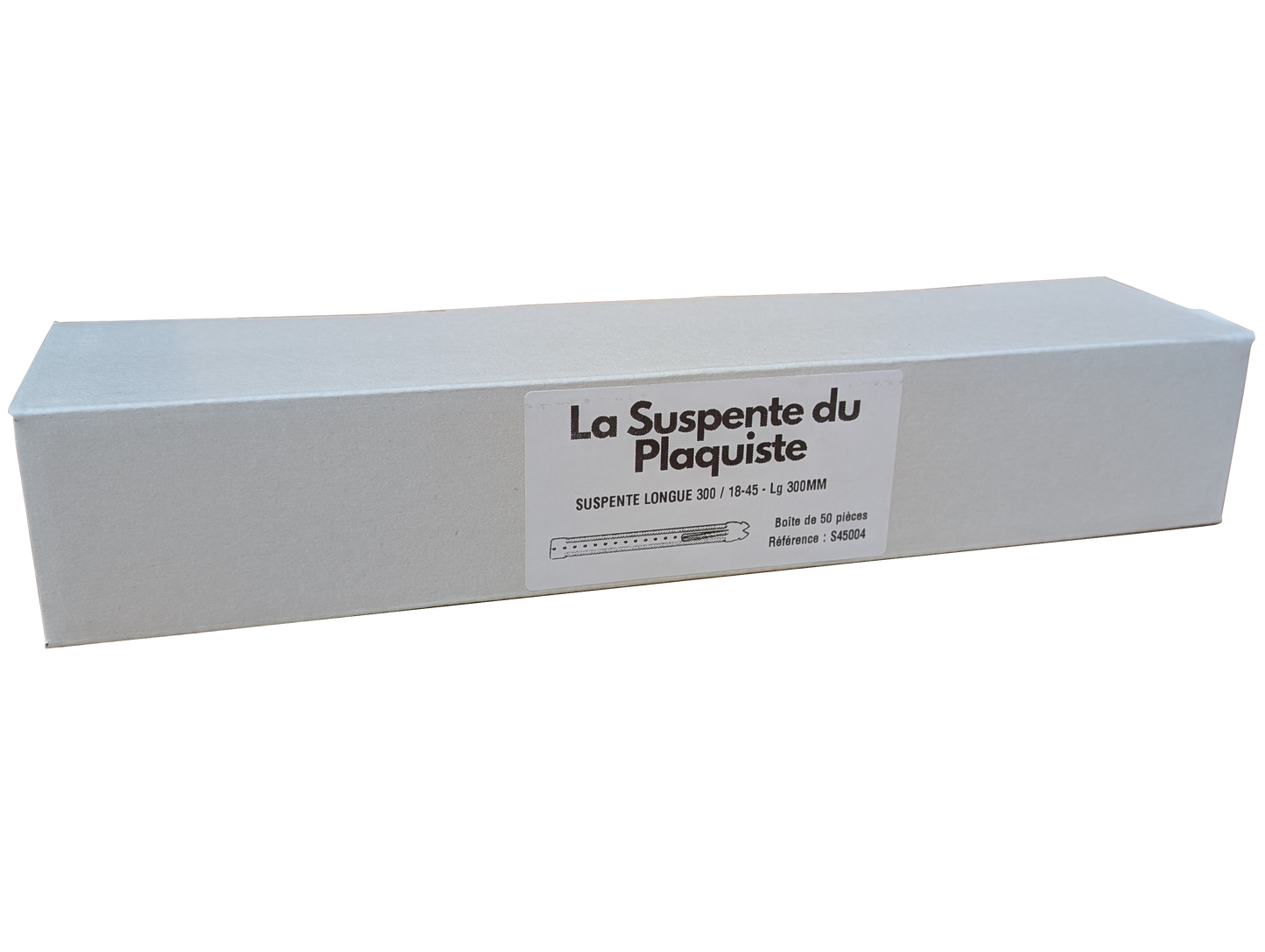 Suspente longue 18-45 (F45) Lg 300mm boite de 50 pcs