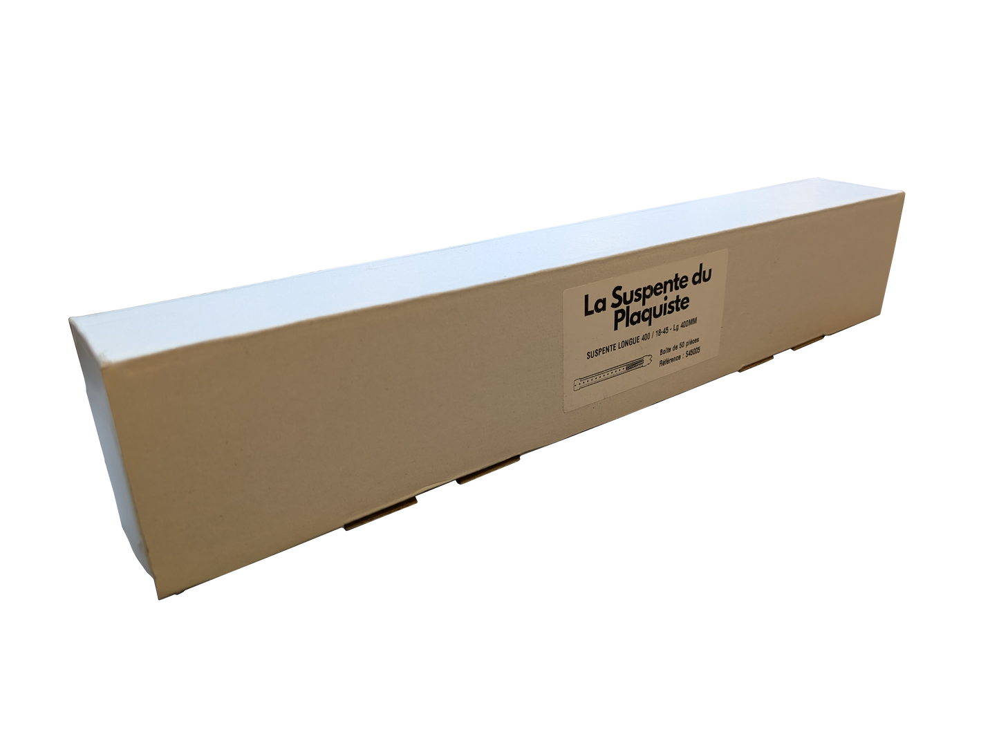 Suspente longue 18-45 (F45) Lg 400mm boite de 50 pcs