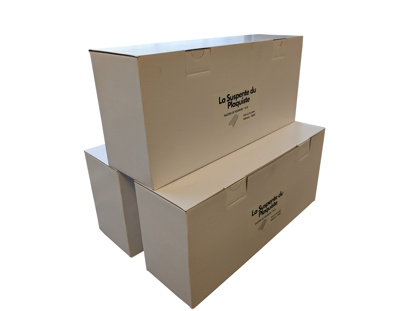 Lot de 3 boites de raccord de fourrure F45 boite de 100 pcs