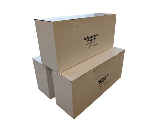 Lot de 3 boites de raccord de fourrure F45 boite de 100 pcs