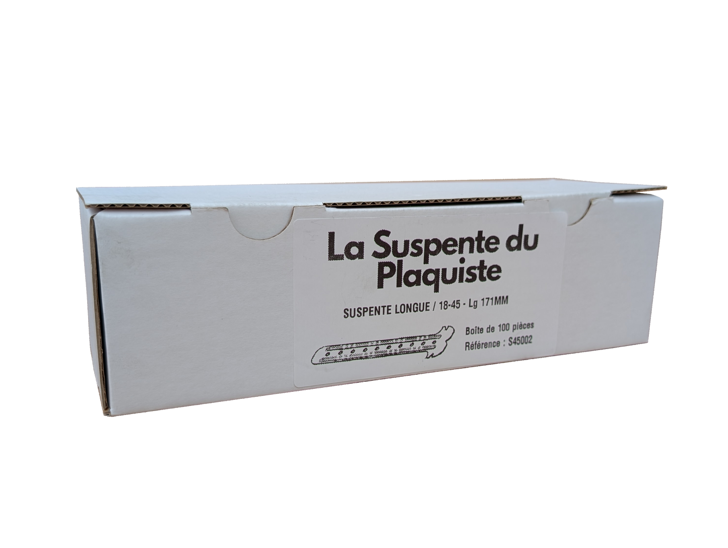 Suspente Longue 18-45 (F45) Lg 171mm - Boite de 100pcs